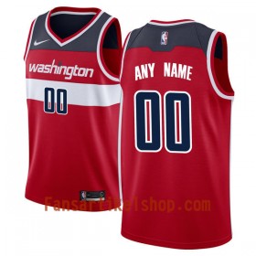 NBA Washington Wizards Trikot Benutzerdefinierte Nike 2017-18 Rot Swingman - Herren